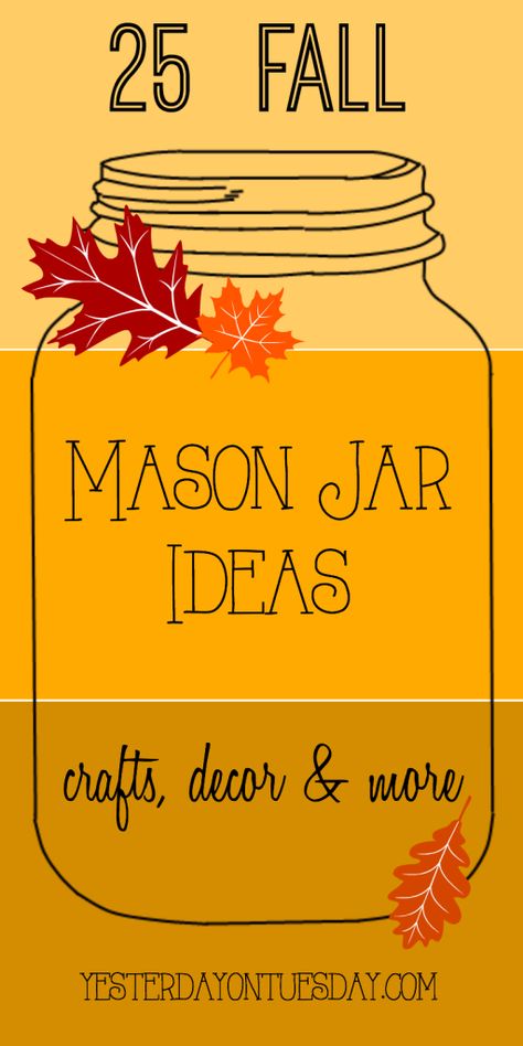 25 Fall Mason Jar Ideas: Fresh ideas for fall crafts, decor, dessert, recipes and more! Jar Cookies Decorated, Mason Jar Cookies Decorated, Mason Jar Decor Ideas, Mason Jar Ideas, Jar Cookies, Mason Jar Cookies, Jar Recipes, Fall Mason Jars, Mason Jar Projects