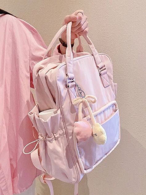 Sanrio Backpack, High School Bags, Cute School Bags, Stylish School Bags, Girly Bags, Cute School Supplies, Cute Handbags, Fancy Bags, Cute Backpacks