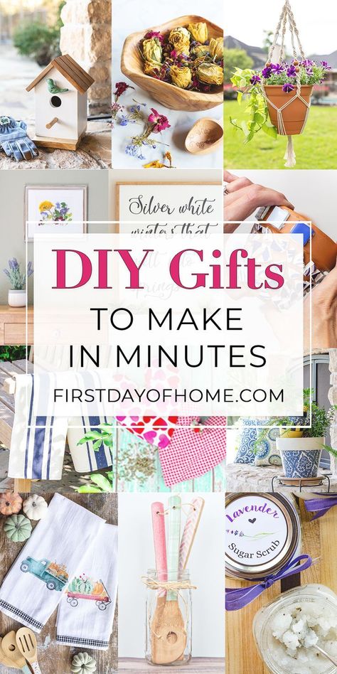 Diy Projects To Make And Sell, Diy Gifts To Make, Easy Homemade Gifts, Christmas Gifts To Make, Handmade Gifts Diy, Gifts To Make, Diy Mothers Day Gifts, Cadeau Diy, Easy Diy Gifts