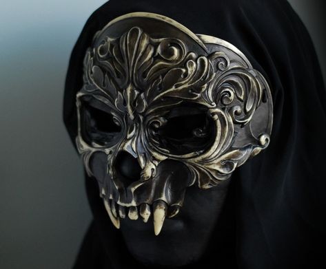 Half skull face