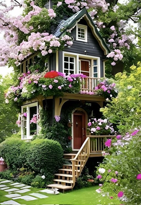 A Small House, Dream Cottage, Fantasy House, Cute House, Dream House Exterior, Cozy Cottage, Pretty House, Dream House Decor, Design Case