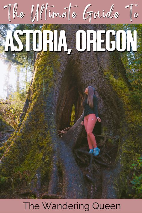 16 Fun Things To Do In Astoria Oregon - The Wandering Queen Things To Do In Astoria Oregon, Cape Perpetua Oregon, Oregon Sights, Pch Roadtrip, Pnw Roadtrip, Oregon Coast Roadtrip, Portland Oregon Travel, Oregon Coast Camping, Tillamook Oregon