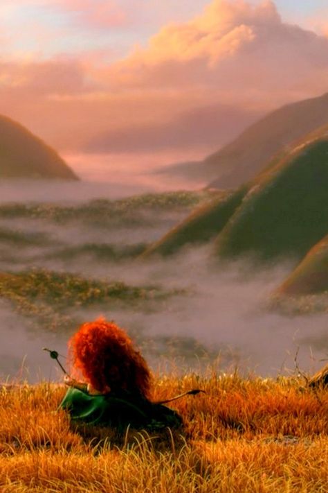 Merida Brave Aesthetic Wallpaper, Helena Aesthetic, Prenses Merida, Merida Aesthetic, Brave Disney, Disney Phone Backgrounds, Brave Wallpaper, Brave Movie, Disney Universe