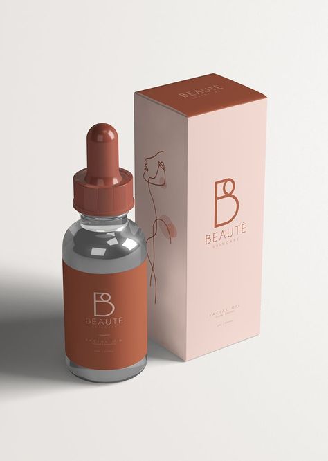 Packaging Design Makeup, Skin Care Bottle Design, Skin Care Packaging Design Luxury, Cosmetics Design Ideas Graphics, Cosmetic Branding Design, Cosmetic Label Design Beauty Packaging, Cosmetics Design Ideas, Skincare Packaging Ideas, Makeup Packaging Design