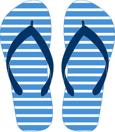 Free Clipart - 1001FreeDownloads.com Flip Flop Clip Art, Hawaiian Sandals, Sunglasses Clipart, Summer Clip Art, Classroom Interior, Scrapbook Images, Blue Flip Flops, Pool Party Decorations, Printables Free Kids