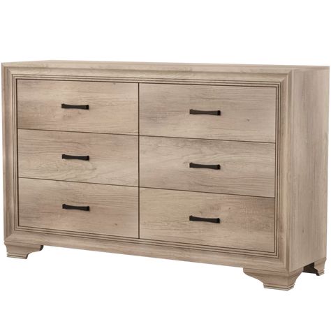 Sand & Stable Eisley 6 Drawer Double Dresser & Reviews | Wayfair Copper Handles, Dovetail Joinery, Interior Pictures, Coastal Farmhouse, Double Dresser, 6 Drawer Dresser, Dressers And Chests, Laurel Foundry Modern Farmhouse, Antique Metal