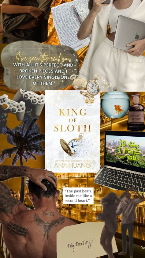 #kingofsloth #kingofslothanahuang Anna Huang, Romance Series Books, Literary Characters, Good Romance Books, Twisted Series, Disney Collage, Book Wallpaper, Recommended Books To Read, Romantic Books