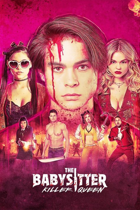 The Babysitter: Killer Queen The Babysitter Killer Queen, Babysitter Movie, Queen Movie, The Babysitter, Queen Poster, American Comedy, Film Horror, 2020 Movies, Best Horrors