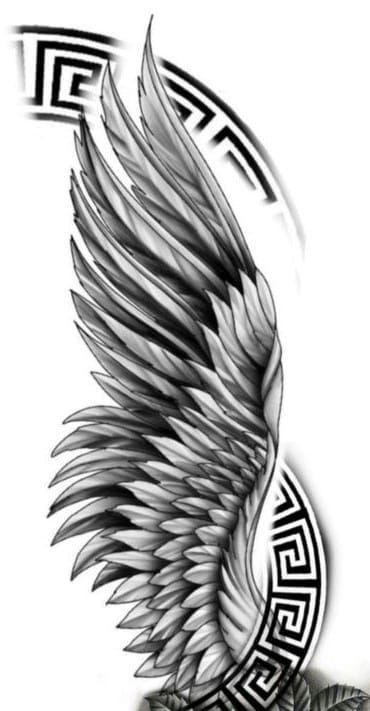 Outer Forearm Tattoo Men Ideas, Greek Style Tattoos, Forearm Wing Tattoo, Eagle Wing Tattoos, Alas Tattoo, Wing Tattoo Men, Gladiator Tattoo, Egyptian Tattoo Sleeve, Spartan Tattoo