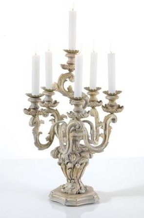 CH Baroque Candelabra Baroque Candle, The Paris Apartment, Silver Candelabra, Candle Candelabra, Design Accessories, Vintage Wall Clock, Wood Wall Clock, Wooden Clock, Cozy Decor