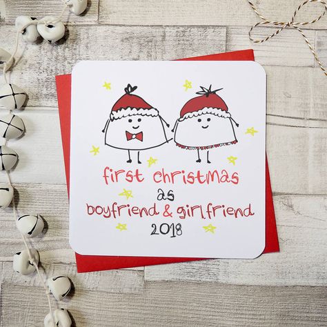 Christmas Message for Girlfriend Diy Christmas Cards For Boyfriend, Diy Cards For Boyfriend, Christmas Card For Girlfriend, Mode Tennis, Boyfriend Christmas Card, Christmas Card Messages, Cute Christmas Cards, Girlfriend Card, Boyfriend Christmas