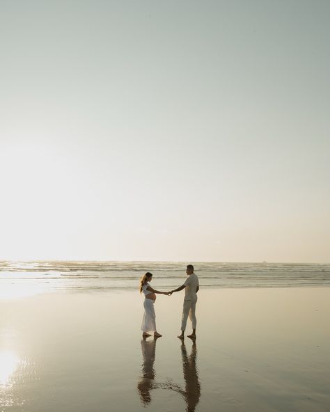 Less than a month till we meet the love of our lives. @mikemercadosmith Photos taken by @alyssa.ingrid.photography & @jennamedjeskiphotography 🫶🏼 •• Maternity photos, beach maternity photos, cannon beach photo shoot, Oregon maternity photos, Oregon coast maternity photos, Oregon coats photo shoot, Oregon couple models, maternity photo inspo, 9 months pregnant maternity shoot, bump style, dress the bump Beach Family Photos Maternity, Cannon Beach Maternity Photos, San Diego Maternity Photos, Coast Maternity Photos, Maternity Shoot Just Mom, Oregon Coast Maternity Photos, Maternity Pictures At Beach, Maternity Photography Beach Family, Maternity Photography At Beach