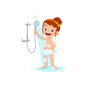 Colorfuelstudio | Freepik Shower Drawing, Body Preschool, Shower Pics, Kids Play Toys, Instagram Captions Clever, Vector People, Printable Flash Cards, Kids Clipart, Art Drawings For Kids