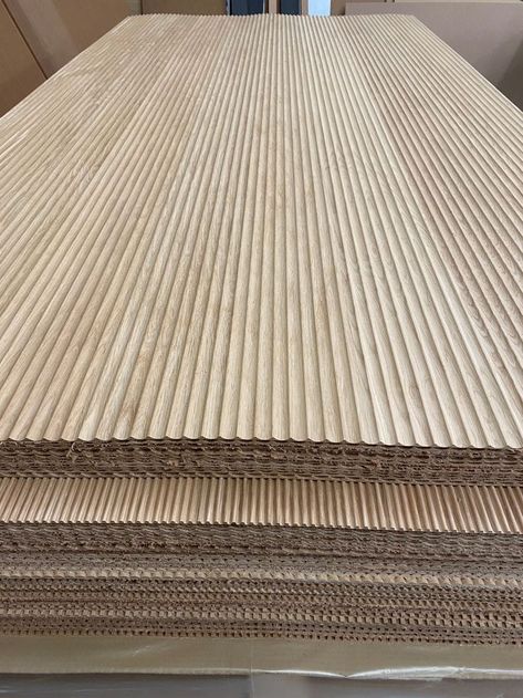 Diy Fluted Wall, Wood Paneling Walls, Paneling Walls, Fluted Wall Panel, Fluted Wood, Fluted Wall, Surface Studio, Studio Gallery, Wood Panels