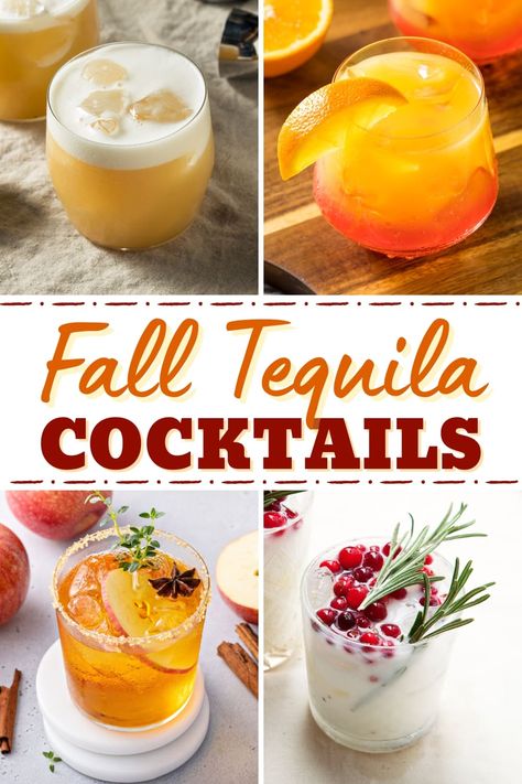 Margaritas, Fall Flavored Margaritas, Tequila Wedding Drinks, Fall Flavored Cocktails, Tasty Cocktail Recipes, Fall Cocktail Tequila, Ritual Tequila Recipes, Festive Tequila Cocktails, Autumn Tequila Cocktails