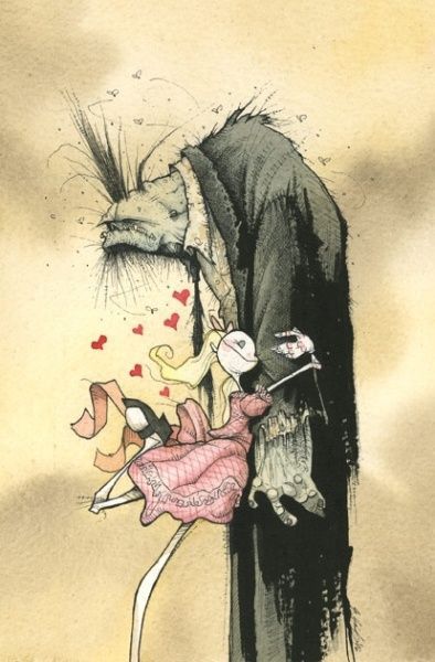 Gris Grimly, Alex Pardee, Artist Interview, Creepy Art, Pop Surrealism, Recycled Crafts, Heart Art, Horror Art, Halloween Art