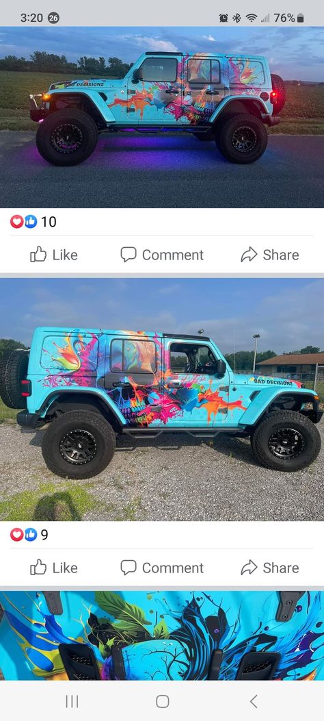 Jeep Wraps Ideas, Jeep Wrangler Wrap, Jeep Wraps, Jeep Wranger, Wraps Ideas, Jeep Design, Jeep Ideas, Vehicle Wraps, Wrangler Rubicon