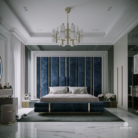 Classic Bedroom Design, Bedroom Interior Design Luxury, Modern Bedroom Interior, Luxury Bedroom Master, Classic Bedroom, Bedroom Bed Design, Elegant Bedroom, Bedroom Furniture Design, Home Room Design