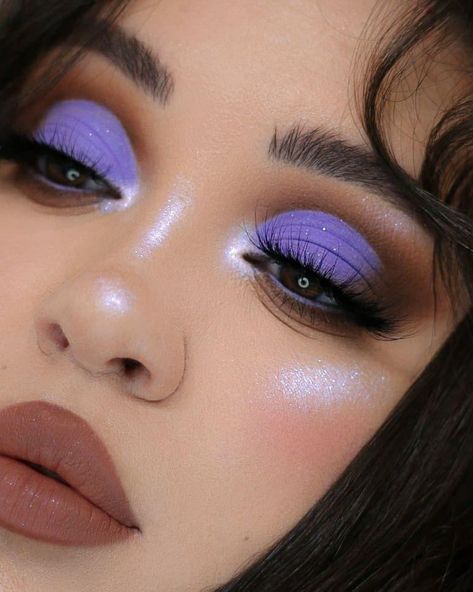 Fade Into Hue, Project Pan, Makeup 2022, Tiktok Makeup, Purple Eye Makeup, Festival Ideas, Super Shock, Eye Makeup Pictures, Purple Makeup