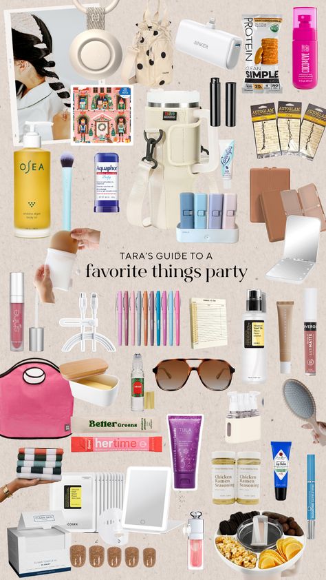 Favorite Things Party Holiday Gift Guide - 2023 – Tara Thueson A Few Of Your Favorite Things Gift Ideas, Hosting A Favorite Things Party, 3 Favorite Things Gift Exchange Ideas, Favorite Things Holiday Party, 2024 Favorite Things, Favorite Things Christmas Gift Ideas, What To Bring To A Favorite Things Party, Favourite Things Party Gift Ideas, Best Favorite Things Party Gifts