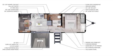 Living Vehicle Unveils 3 New Solar-Powered Trailers for Going Off-Grid in Luxury - Dwell Suspended Tent, Living Vehicle, Frameless Windows, Caravan Design, Office Pods, Tiny House Floor Plans, Shower Mat, Prefab Homes, Off Grid