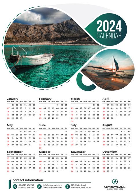 Modern Wall Calendar 2024 Design Print Template#pikbest##Templates Design Kalender, Calendar Design Ideas, Cool Powerpoint Backgrounds, Calendar Design Layout, Wall Calendar 2023, Neon Tiger, Church Banners Designs, Wall Calendar Design, Calendar Designs