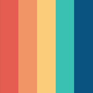 Clowncore Wallpaper, Types Of Color Schemes, Flat Color Palette, Color Theory Art, Color Tips, Cool Color Palette, Color Palette Challenge, Color Vibe, Clownfish