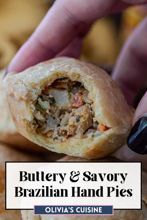 Curry Hand Pies, Hand Pie Crust Recipe, Puff Pastry Hand Pies, Meat Hand Pies, Hand Pies Recipes, Best Panini Recipes, Savory Hand Pies Recipes, Easy Hand Pies, Savory Hand Pies