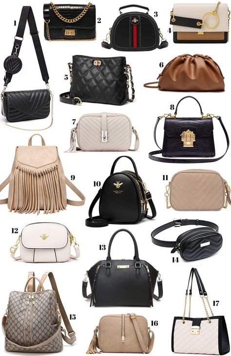 Best Handbags On Amazon, Amazon Bags Handbags, Best Amazon Purses, Amazon Bags, Elle Bag, Amazon Bag, Purse Trends, Fake Designer Bags, Boho Purse