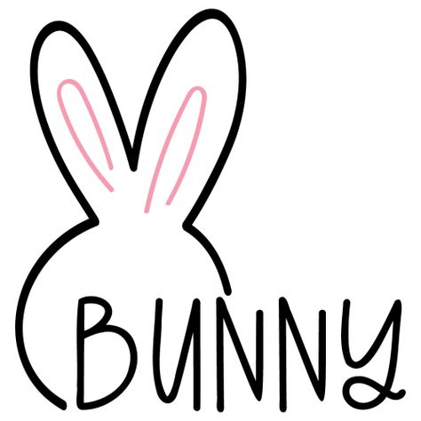 Free Svg Images, Svg Images For Cricut, Easter Hunt, Bunny Svg, Free Svg Files, Bunny Designs, Free Svg Cut Files, Crafty Projects, File Free