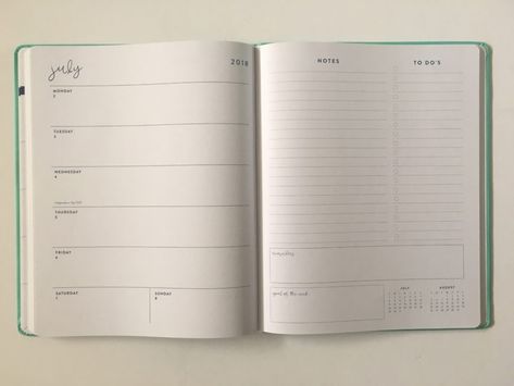 How to choose the right horizontal weekly layout for you Moleskine Weekly Planner, Notes Layout, Minimalist Checklist, Agenda Design, Horizontal Weekly Planner, Pen Test, Horizontal Planner, Bujo Layout, Planner Review