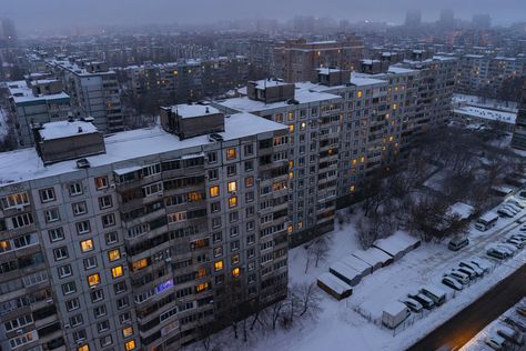 #house #city #Russia #faded #grey #gloomy #trees #winter #snow #2K #wallpaper #hdwallpaper #desktop Winter Snow Wallpaper, Slavic Aesthetic, Good Wallpapers, Building Aesthetic, European Aesthetic, Europe Aesthetic, Art Style Inspiration, Brutalism, Eastern Europe