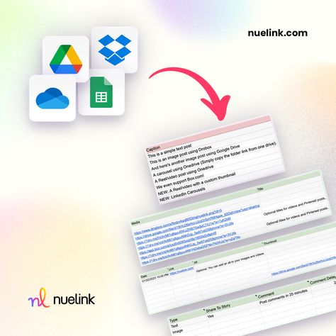 🔥 Upgrade Alert: Bulk Upload is now even slicker! 🔥 So, besides the ability to bulk schedule text, link and image posts, videos and short-from videos in bulk, you will now be able to: ✨ Bulk-create Instagram Stories & LinkedIn Carousels ✨ Bulk-share posts as Instagram Stories ✨ Customize thumbnails for shorts/reels ✨ Bulk-schedule follow-up comments ✨ Add links to Pins & Google Business Posts Your feedback made this happen—test it out and share your thoughts! One Drive, Google Business, Text Posts, Google Drive, Instagram Story, Pins, Instagram