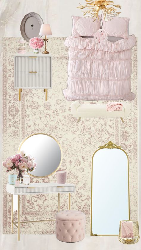 #room #roomdecor #bedroomdecor #shuffle Cute Girly Room Ideas, Cute Girly Room, Coquette Room Ideas, Shuffles Room, Girly Room Ideas, Winter Bedroom, White Room Decor, Coquette Room, Teen Girl Room Decor