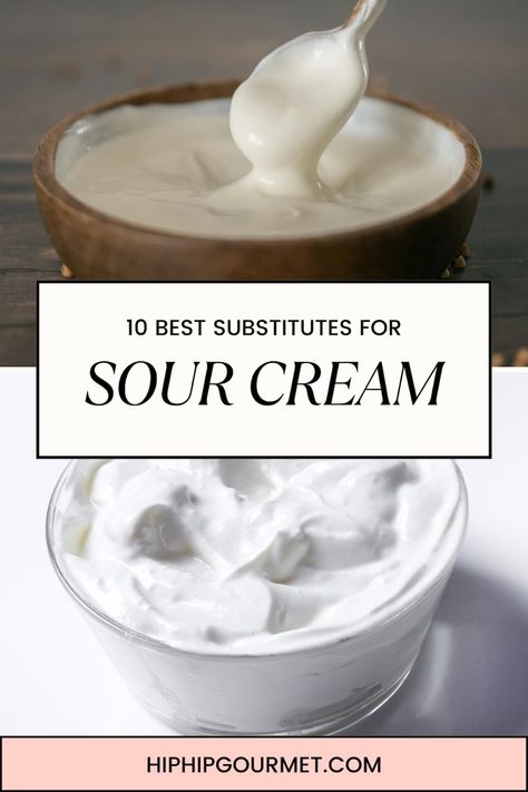 Substitute For Sour Cream, Baked Apple Roses, Sour Cream Substitute, Make Sour Cream, Cultured Buttermilk, Cheesy Potatoes Recipe, Honey Mustard Vinaigrette, Vegetarian Sides, Vegan Sour Cream