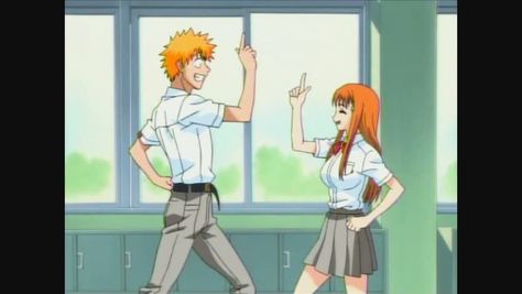 Ichihime!!! I love it!! Bleach Amv, Ichigo X Orihime, Bleach Orihime, Ichigo And Orihime, Ichigo Manga, Ichigo And Rukia, Orihime Inoue, Anime Friendship, Kurosaki Ichigo