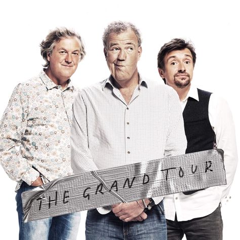 The successor to what was once TV's most watched factual show. Gt Logo, Clarkson Hammond May, The Grand Tour, Pirate Bay, James May, Jeremy Clarkson, Tour Posters, Top Gear, Amazon Prime Video