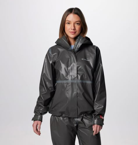 Women's OutDry Extreme™ HikeLite™ Shell Jacket | Columbia Sportswear Shiny Sportswear, Girl In Rain, Mud Water, Rain Suits, Shell Suit, Rain Suit, Sauna Suit, Rain Jacket Women, Sportswear Brand