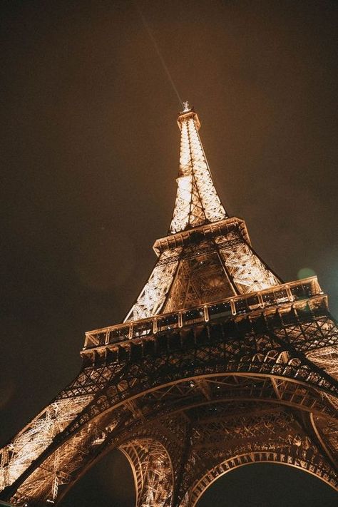 Paris Wallpaper, Paris Aesthetic, The Eiffel Tower, Brown Aesthetic, For Lovers, At Night, Eiffel Tower, Tower, Paris