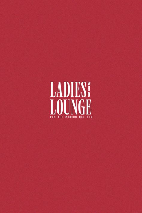 Luxury brand identity designed for a digital lounge for female business owners dedicated for business coaching and networking. The logo features an editorial typeface paired with deep hues of red, black and beige. Lifestyle images are from pixels. #typography #logodesign #branddesign #luxurybrandidentity #brandmark #branding #femininebranding #feminineicon Red And Black Branding Design, Red Typography Design, Red Logo Design Ideas, Branding Inspiration Identity, Red And Black Branding, Red Branding Color Palette, Pink And Red Branding, Club Branding Design, Red Brand Identity