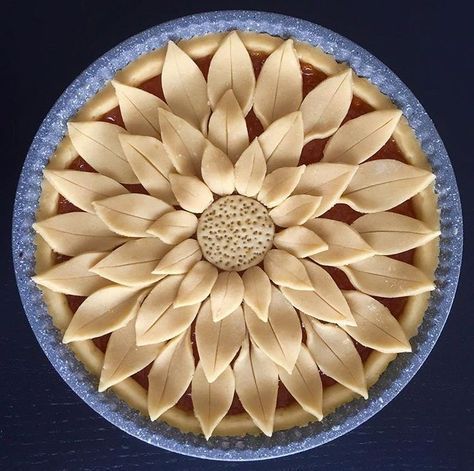 Creative Pie Crust, Pretty Pie Crust, Fancy Pie Crust, Pie Crust Art, Beautiful Pie Crusts, Creative Pies, Decorative Pie Crust, Pie Crust Designs, Pie Decoration