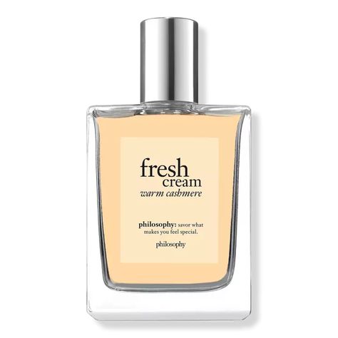 Fresh Cream Warm Cashmere Eau de Toilette - Philosophy | Ulta Beauty Fresh Cream Warm Cashmere, Cashmere Perfume, Philosophy Fresh Cream, Vanilla Perfume, Fall Fragrance, Perfume Scents, Vanilla Fragrance, Fresh Cream, Best Perfume