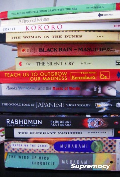 Books 
Self help 
Stuff to buy Japanese Literature Aesthetic, Japanese Literature Books, Japanese Books Aesthetic, Oxford Books, Japanese Literature, Unread Books, Japanese Books, Literature Books, Book Study