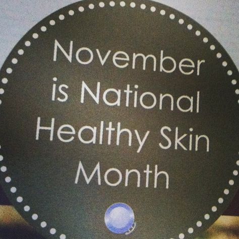 Did you know November is National Healthy Skin Month? November Spa Specials, Glymed Plus, Salon Promotions, Skin Wrinkles, Lash Room, Skincare Quotes, Beauty Lash, Skin Remedies, Aesthetic Rooms