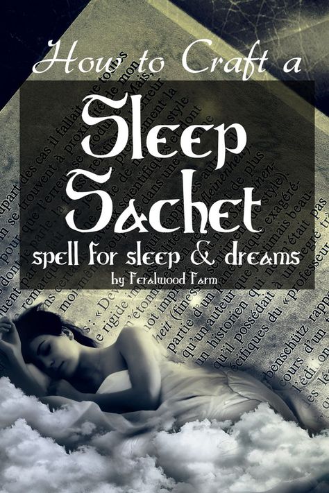 Learn how to craft a customizable sleep sachet catered towards your needs. Focus on ease of falling asleep, restful sleep, vivid dreams, lucid dreaming, remembering dreams and more! Sleep Sachet, How To Remember Dreams, Sleep Spell, Dream Spell, Easy Spells, Sleep Dream, Ways To Sleep, Witchcraft Spell Books, Vivid Dreams