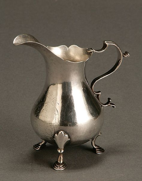 Rare 18th-century Silver Milk Pot Boston Tea Party, Still Life Pictures, Boston Tea, Tea Plant, Milk Pot, East India Company, Still Life Photos, Vintage Objects, Still Life Art