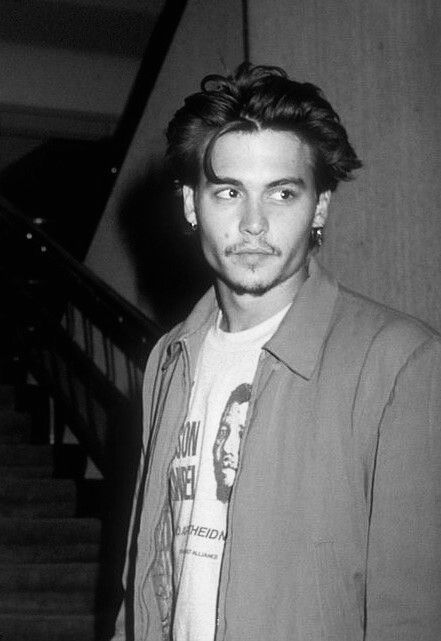 Johnny Depp Hairstyle, 90s Johnny Depp, John Depp, جوني ديب, Johnny Depp Style, Young Johnny Depp, Johnny D, 90s Men, Young Celebrities