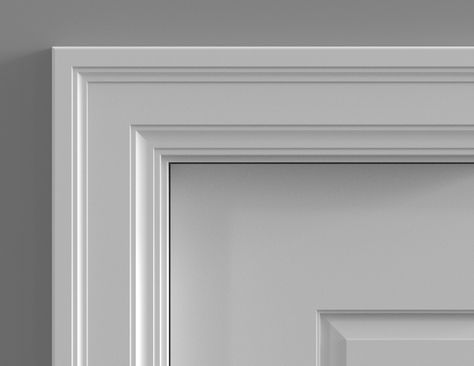 C564 - InteriorWorx Moulding Door Moulding Design, Architrave Door Frames, Modern Classic Door, Classic Door Design, Door Architrave, Architrave Door, Door Moulding, Door Frame Molding, Photo Paint