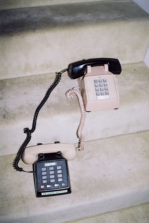 Old School Phone, Retro Phone, Old Phone, Photo Vintage, Contemporary Photography, On The Ground, Film Photography, No. 2, Photography Inspiration