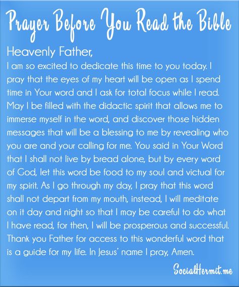 Prayer For Reading The Bible, Prayer For Bible Study Opening, Worship Prayers, Quotes Morning, Prayer Journaling, Simple Prayers, Read The Bible, Speak Life, Prayer Times